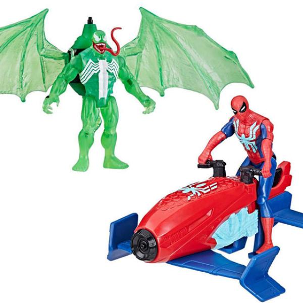 Spiderman Série HEW Figura e Veículo Sort. - HASBRO