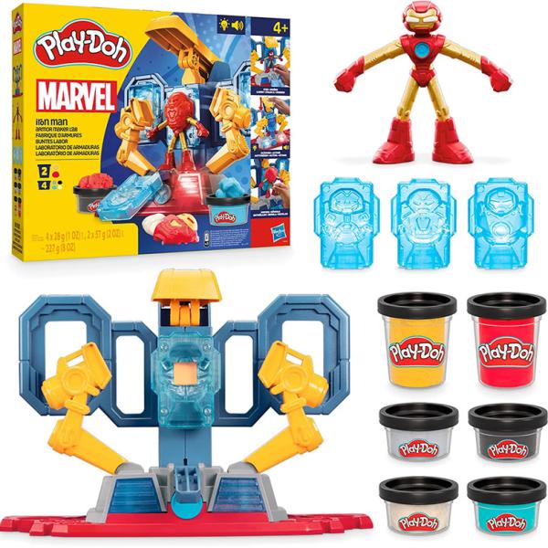 Play - Doh Marvel Laboratório Homem de Ferro - HASBRO