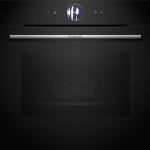 Forno de Encastre HBG7764B1 71L 3600W Hidrolítico + Pirolítico (Preto) - BOSCH