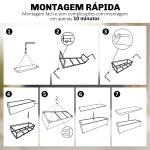 Banco de Arrumação Capacidade de 84 L Estofado em Veludo Banco Pé de Cama para Dormitório 112x42x40 cm Cinza