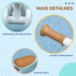 Bicicleta sem Pedais para Crianças de 12 - 36 Meses Bicicleta de Equilíbrio com Assento Ajustável 56x27x39 cm Verde
