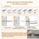 Conjunto de Prateleiras de Escalada para Gatos de 3 Peças com Rede Rampa Arranhador Plataforma em Forma de Nuvem para Saltar Cinzento