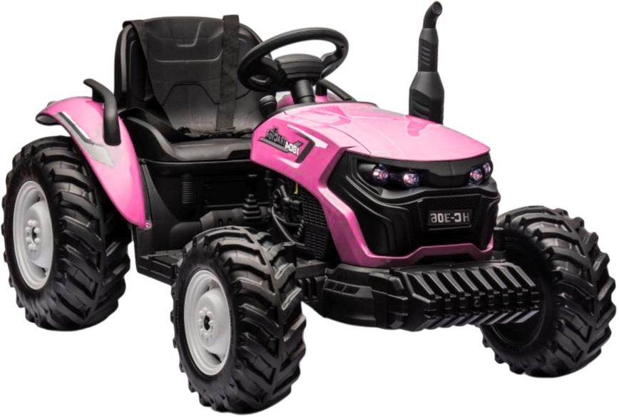 Trator Elétrico Infantil HC - 306 (Rosa)