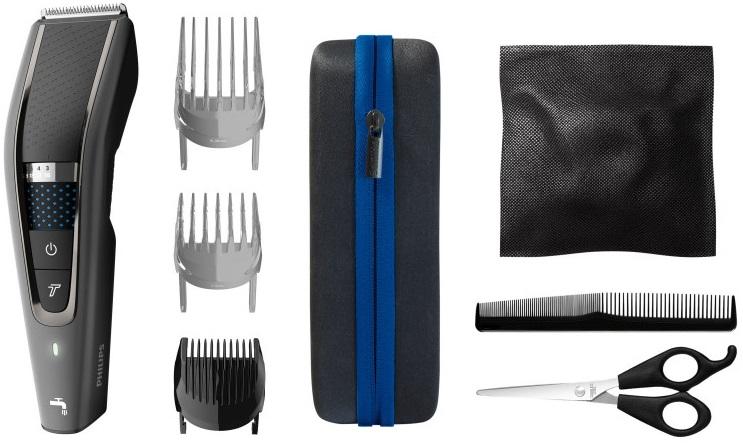 Aparador de Cabelo HC7650 c/ Pente Barba + Kit Barbeiro e Bolsa - PHILIPS