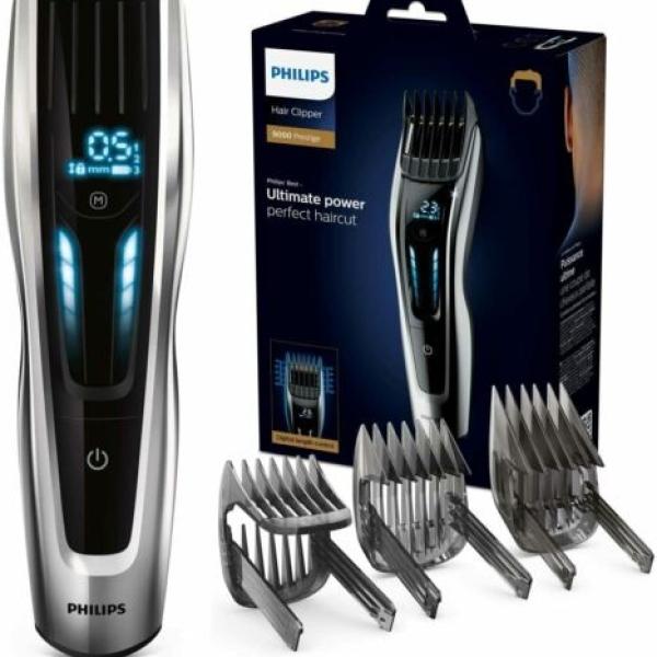 Máquina de Cortar Cabelo Serie 9000 HC9450/15 (Preto) - PHILIPS