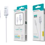 Cabo Lightning Branco 5A 50W 1M S-058 Silicone TPE