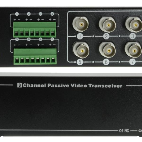 Transmissor/Receptor 8 Camaras CCTV por Cabo UTP RJ45 (Optimizado para HDTVI / HDCVI / AHD)