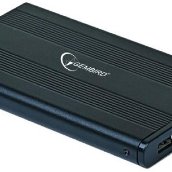 Caixa Externa EE2 - U2S - 5 p/ Disco Rigido 2,5 SATA USB2.0 - GEMBIRD