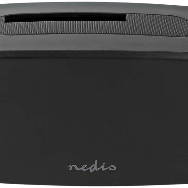 Docking Station p/ Discos Rígidos HDD/SSD 2.5 / 3.5 SATA (Preto) - NEDIS