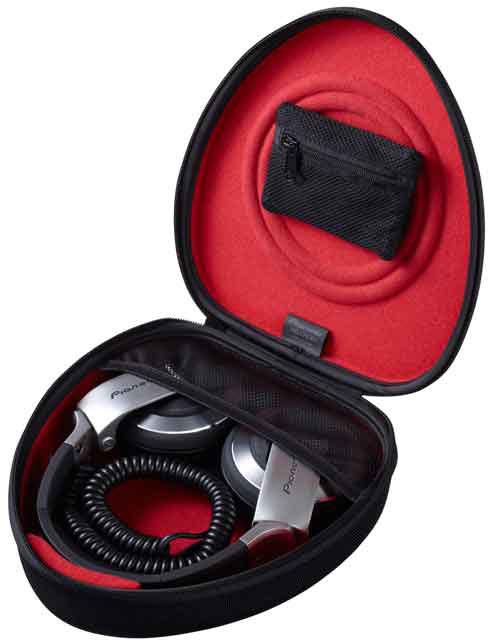 Bolsa de Transporte p/ Auscultadores HDJ - CUE1/ HDJ - CUE1BT (Preto) - PIONEER
