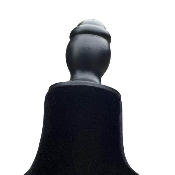 Manequim de Costura Feminino Manequim de Costura Ajustável a 130 - 168 cm com Tripé de Madeira Preto