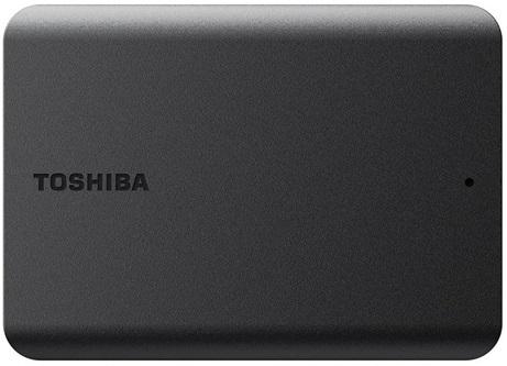 Disco Externo 2,5 4TB USB 3.2 Canvio Basics (Preto) - TOSHIBA