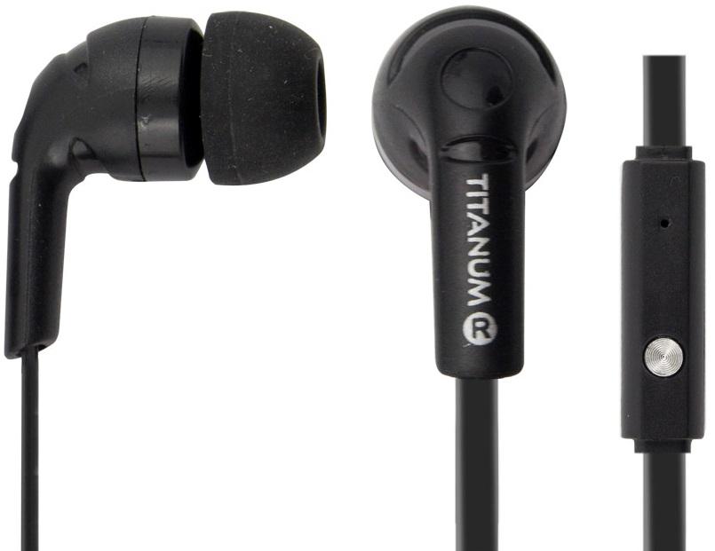 Headphones Stereo c/ Microfone Incluído p/ Telemóveis - TITANUM