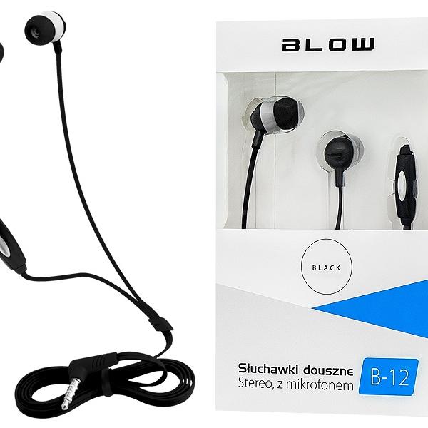 Headphones Stereo MP3/MP4 c/ Microfone (Preto) - BLOW