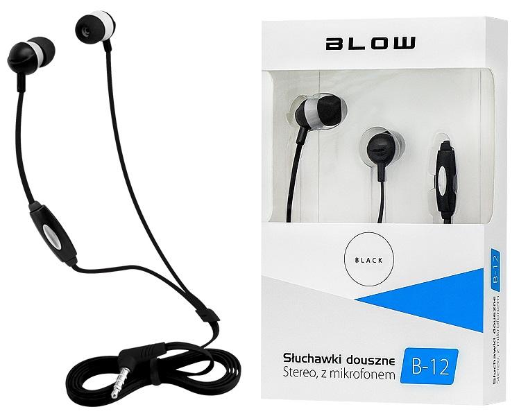 Headphones Stereo MP3/MP4 c/ Microfone (Preto) - BLOW