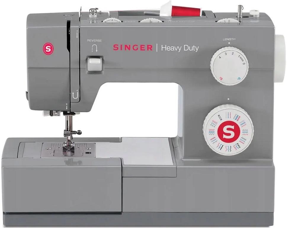 Máquina de Costura Automática Heavy Duty 4432 (Cinzento) - SINGER
