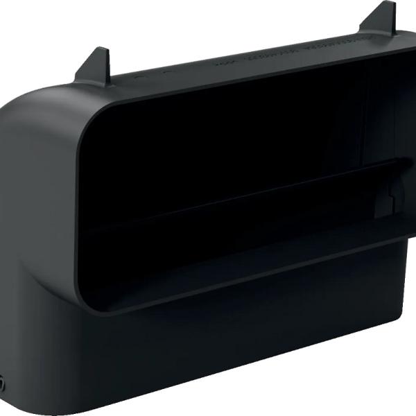 Curva 90 ° Vertical p/ Tubo Plano (Preto) - BOSCH