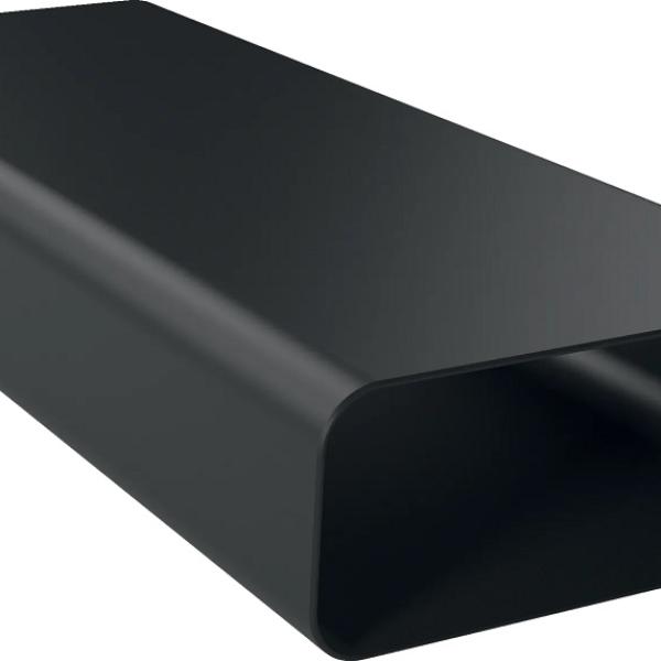 Tubo Plano 1000mm p/ Exaustor (Preto) - BOSCH