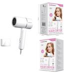 Secador de Cabelo Dobrável HF-005 - 1500W, Compacto, 2 Velocidades, Ideal para Viagens