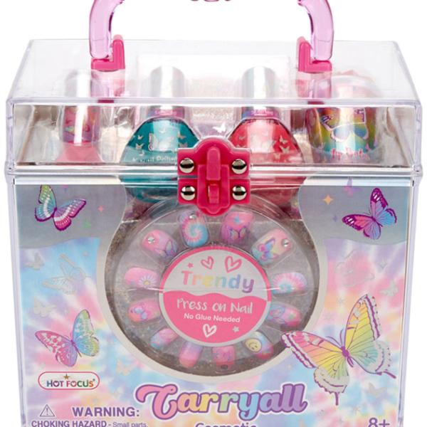 Butterfly Malinha Cosmética Unhas - HOTFOCUS