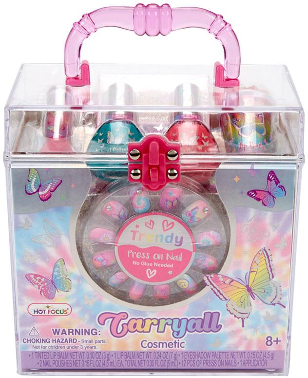 Butterfly Malinha Cosmética Unhas - HOTFOCUS
