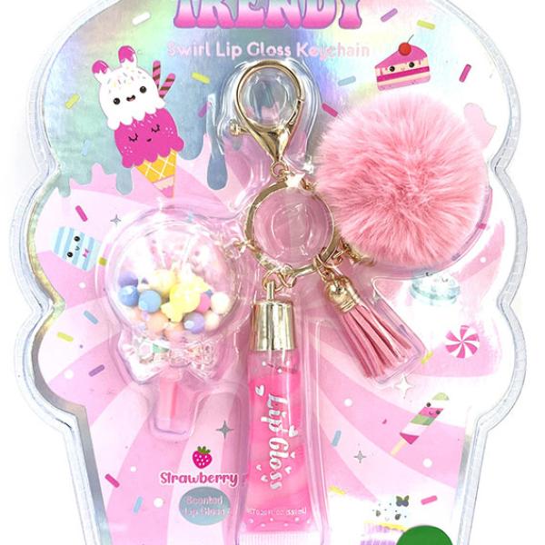 Porta Chaves Pom - Pom + Gloss Sweet - HOTFOCUS