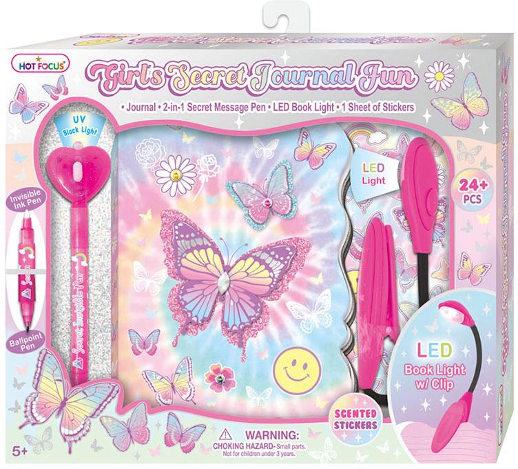 Butterfly Conjunto Diário Secreto 24 pcs - HOTFOCUS