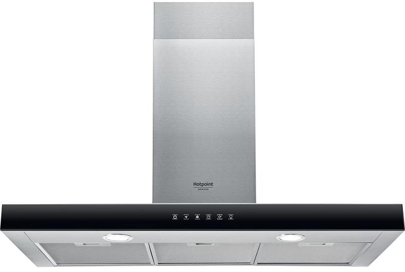 Exaustor Chaminé HHBS - 9.8 - FLX/1 720m3/h (Inox) - HOTPOINT