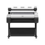 Plotter Canon TM - 340 de 36" (A0), 2400x1200ppp, velocidade 21 seg/A1 em CAD, alimentação de rolo, tinteiros de 55ml, com pedestal incluído — Recondicionado