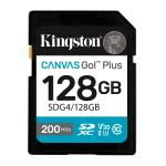 Cartão SDXC Canvas Go 128GB Plus Gen4 200MB/s C10 UHS - I U3 V30