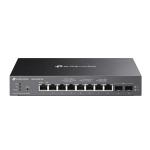 Switch TP - Link Omada 8 Portas 2.5GBASE - T e 2 Portas 10GE SFP+ Smart Switch com 8 Portas PoE+