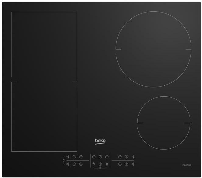 Placa de Indução 4 Bocas 7200W (Preto) - BEKO