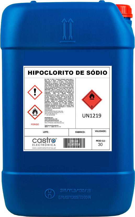 Hipoclorito de Sódio (30L)