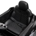Carro Elétrico Infantil para Crianças de 3 - 5 Anos Licença Audi RS Q8 com Bateria 6V Controle a Distância Música MP3 Buzina e Luzes Velocidade Máx. 3km/h 101x62x51cm Preto