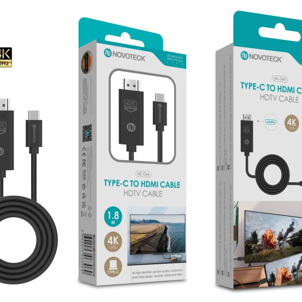Cabo USB - C para HDMI 4K 30Hz 1.8M HK - 044
