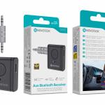 Receptor Bluetooth AUX NOVOTECK HK - 079 – Versão BT 5.3 com Entrada Tipo - C e Bateria Recarregável – Chamadas Mãos Livres e Áudio Hi - Fi