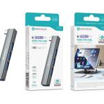 Hub USB - C NOVOTECK HK - 085 para Tablet e Portátil, 4 Portas USB, 1 X USB 3.0 + 3 X USB 2.0, OTG Plug & Play