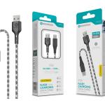 Cabo Lightning 5A 50W 1M S-056 Trançado em Tecido Camuflado