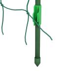 Arco para Plantas Trepadeiras 206 cm Estrutura de Jardim para Plantas Trepadoras ao Ar Livre com Estrutura de Aço Verde