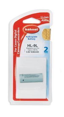 Bateria p/Câmara HL - 9L Canon - HAHNEL