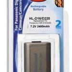 Bateria p/Câmara HL - D16/D220 Panasonic - HAHNEL