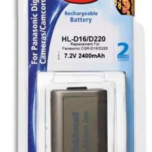 Bateria p/Câmara HL - D16/D220 Panasonic - HAHNEL