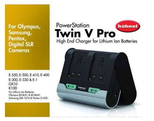 Carregador TWIN V PRO OSP - HAHNEL