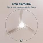 Ventoinha de Teto EnergySilence Aero 550 (Branco) - CECOTEC