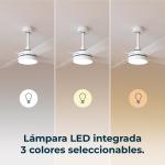Ventoinha de Teto Energysilence Aero 5200 60W (Branco) - CECOTEC