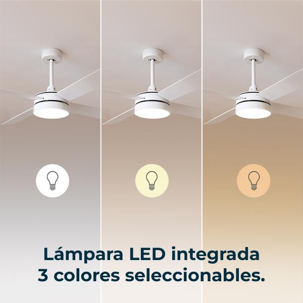 Ventoinha de Teto Energysilence Aero 5200 60W (Branco) - CECOTEC