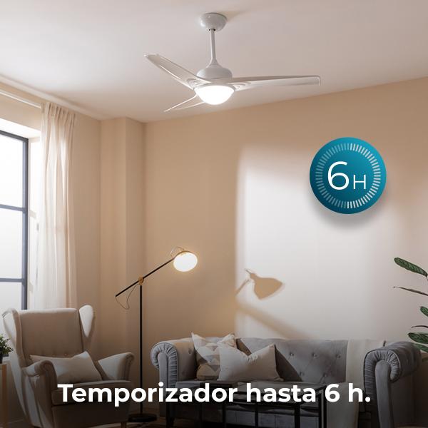 Ventoinha de Teto EnergySilence Aero 550 (Branco) - CECOTEC