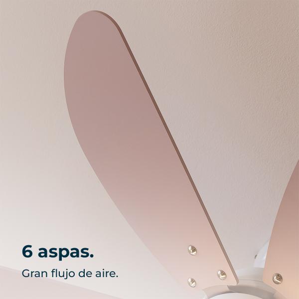 Ventoinha de Teto EnergySilence Aero 3600 Vision (Rosa) - CECOTEC