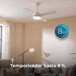Ventoinha de Teto Energysilence Aero 5200 60W (Branco) - CECOTEC