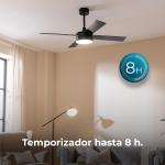 Ventoinha de Teto Energysilence Aero 5200 60W (Preto) - CECOTEC
